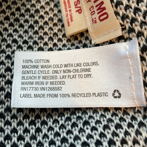 Mossimo Boho Drape Open Cardigan Sweater Women’s S/P Southwest Print Cotton - Picture 4 of 9